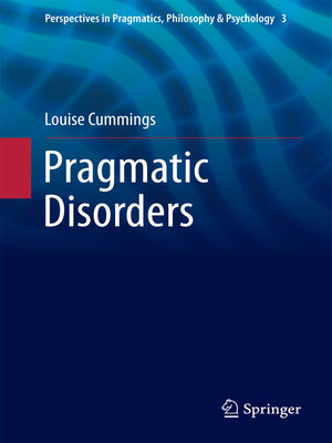 cover image of Pragmatic Disorders